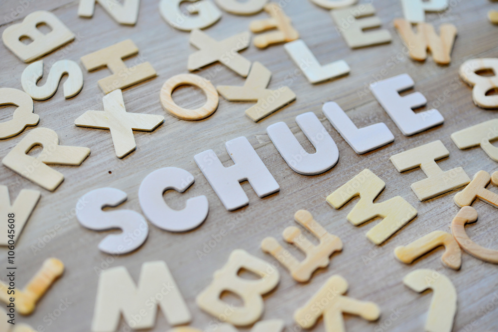 Lernen Holz Buchstaben Schule Sprachkurs Lernen Holz Buchstaben Schule Sprachkurs