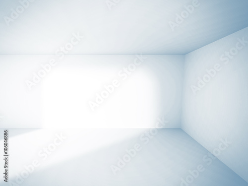 Wallpaper Mural Empty Room Interior White Background Torontodigital.ca