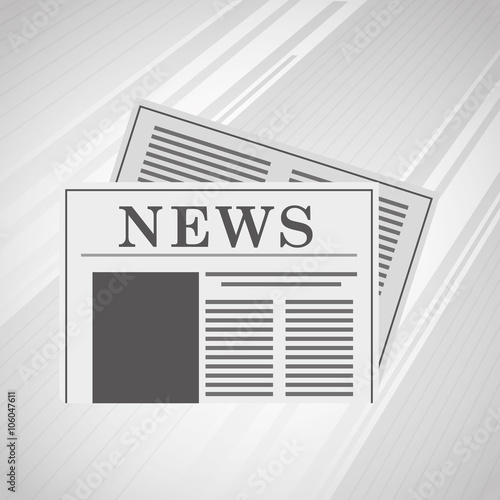 newspaper icon design 