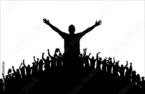 Banner for music concerts and sport championships 