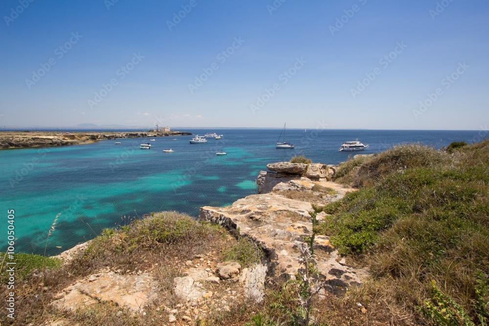 Fototapeta premium Favignana beach