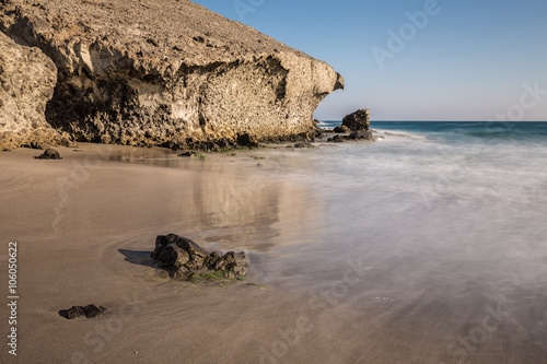 Media Luna beach. San Jose. Natural Park of Cabo de Gata. Spain.
