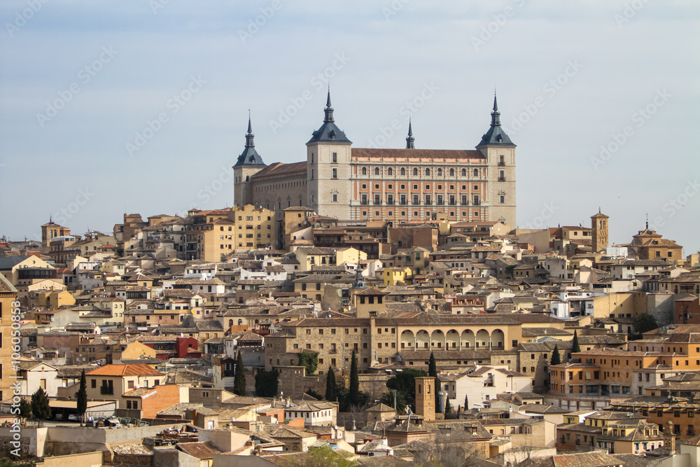 Alcazar fortress in Toledo