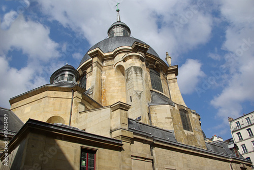 Paris, chevet du Temple du Marais