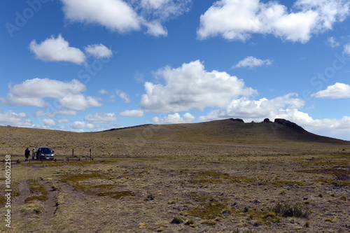 The national Park Pali Aike in the South of Chile.