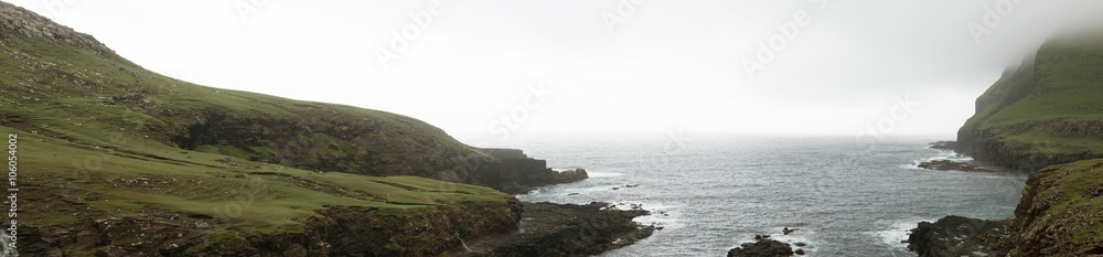 Landscape on the Faroe Islands Landscape on the Faroe Islands