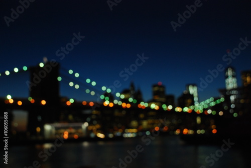 Neon of Brooklyn Bridge  © YueZ.Ying