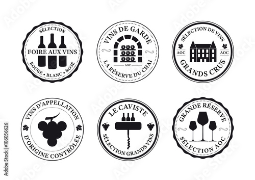 Logos - étiquette vin