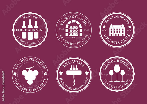 Logos - étiquette vin