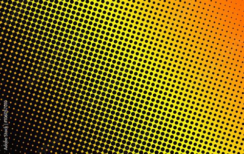 Abstract background dotted with several color gradients