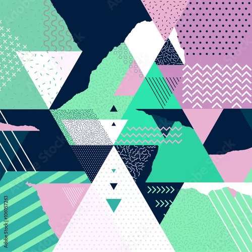 Obraz Geometryczne tło