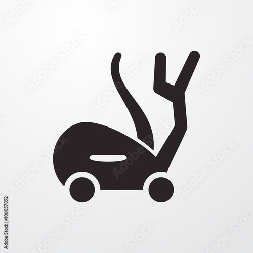 Bike trainer icon