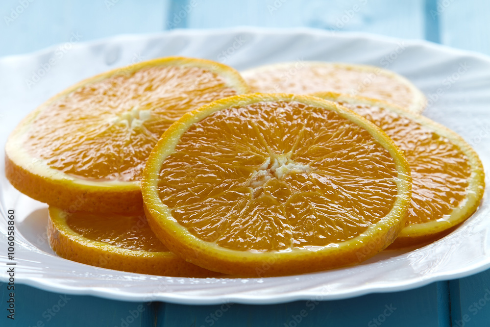 Orange slices Orange slices