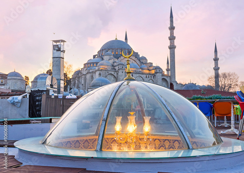 Canvas Print The transparent dome