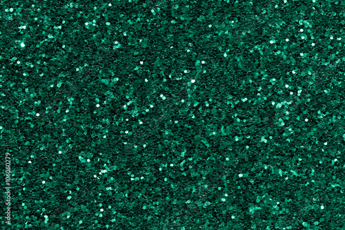 emerald color glitter texture abstract background photo
