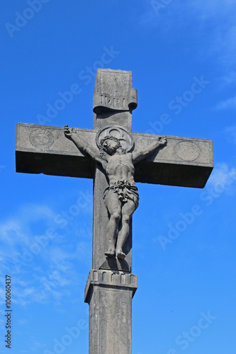 Crucifix,Volvic photo