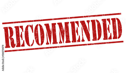 Recommended stamp