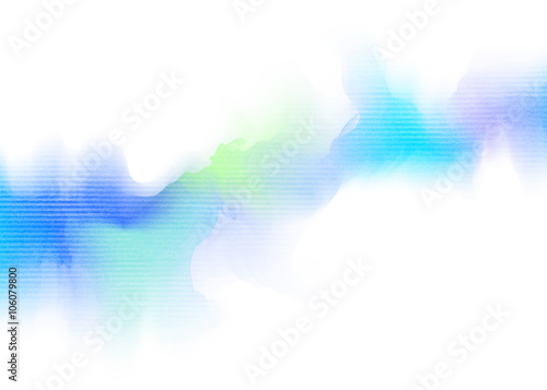 Abstract colorful watercolor background. Digital art painting.