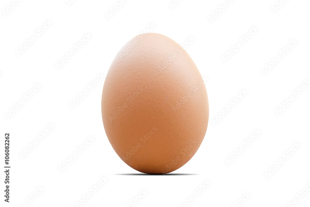Close up egg isolated on white background with clipping path Close up egg isolated on white background with clipping path