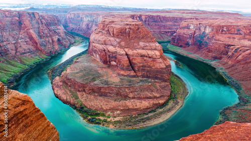 Time-lapse for Horseshoe Bend meander of Colorado River