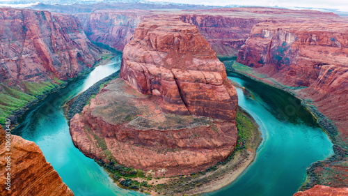 Time-lapse for Horseshoe Bend meander of Colorado River
