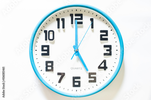 clocks isolated on white