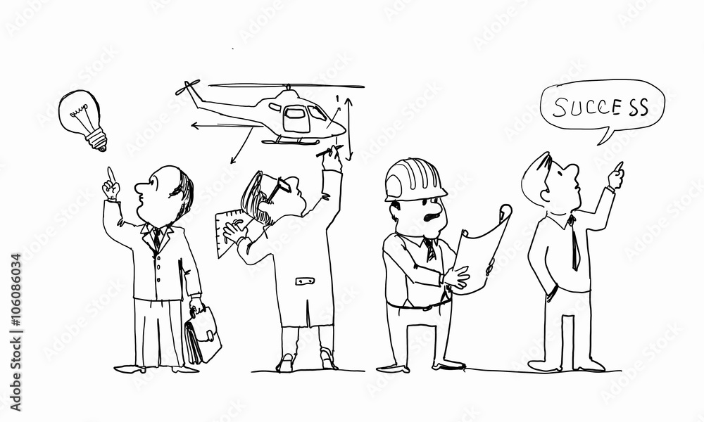 Teamwork creative concept Teamwork creative concept
