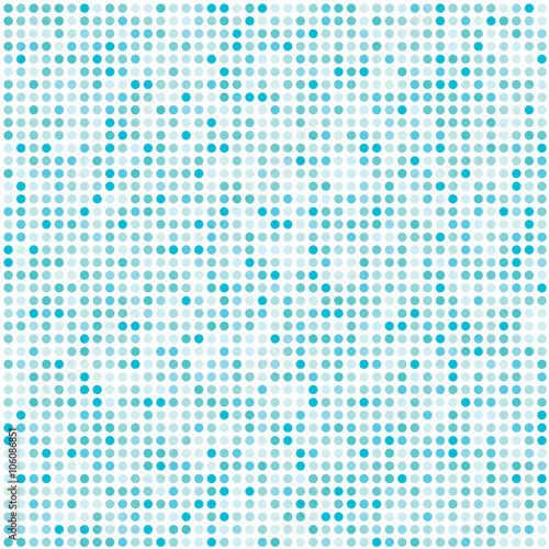 Multicoloured circle tiles. Mosaic. Eps 10.