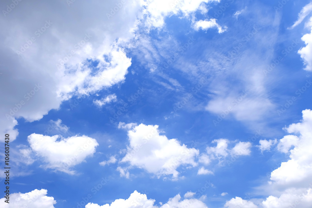 Fototapeta premium cloud in blue sky