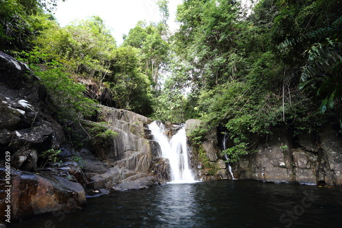Huai Luang waterfall at Ubon Ratchathani in Thailand