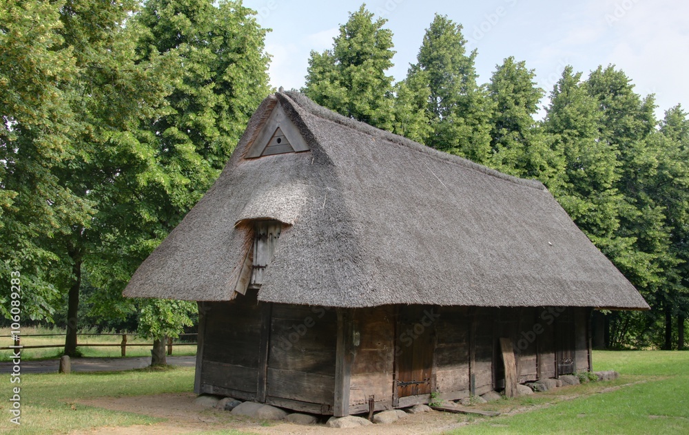 maison traditionnelle de l'Allemagne du nord