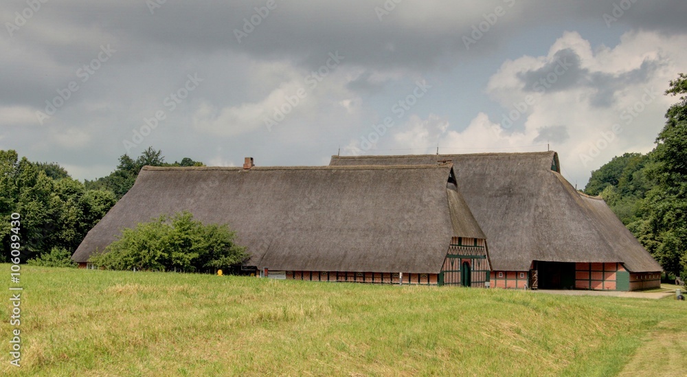maison traditionnelle de l'Allemagne du nord maison traditionnelle de l'Allemagne du nord