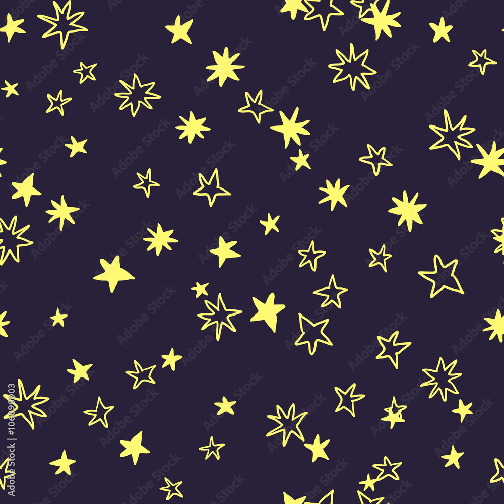 vector seamless pattern with stars vector seamless pattern with stars