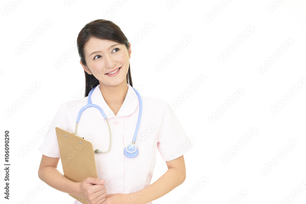笑顔の看護師 笑顔の看護師