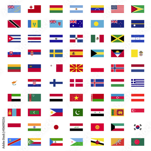 Free Download Flags of world countries - GFXLoad