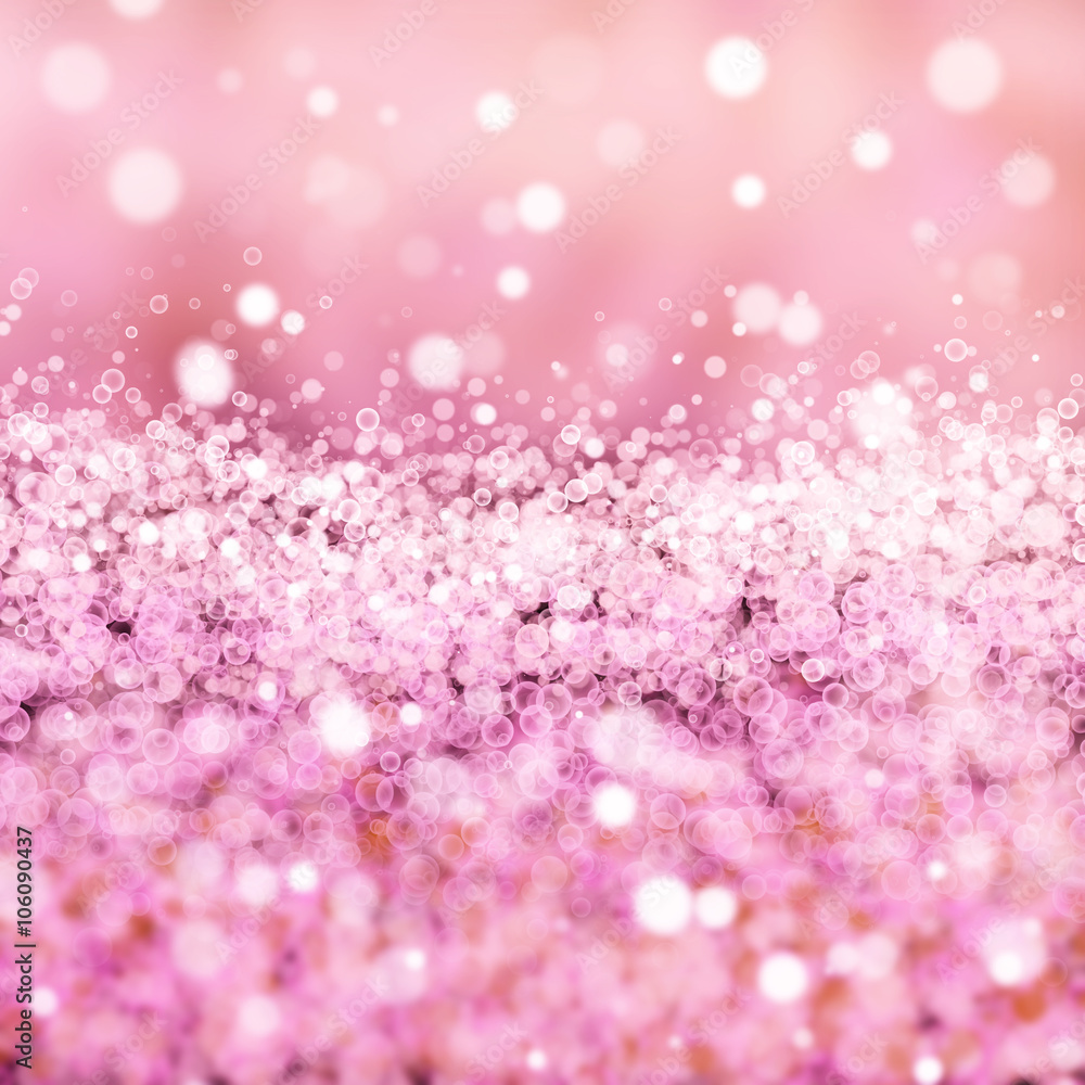 Abstract pink and white glitter light on pink background. Design to convey  sense of luxury, celebration, dreamlike and special meaning. Suitable for  wedding, jewelry, or packaging shot background. Stock Illustration | Adobe
