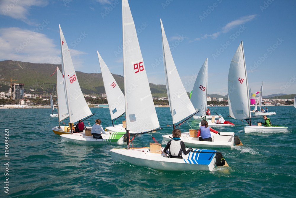 Fototapeta premium sailing regatta
