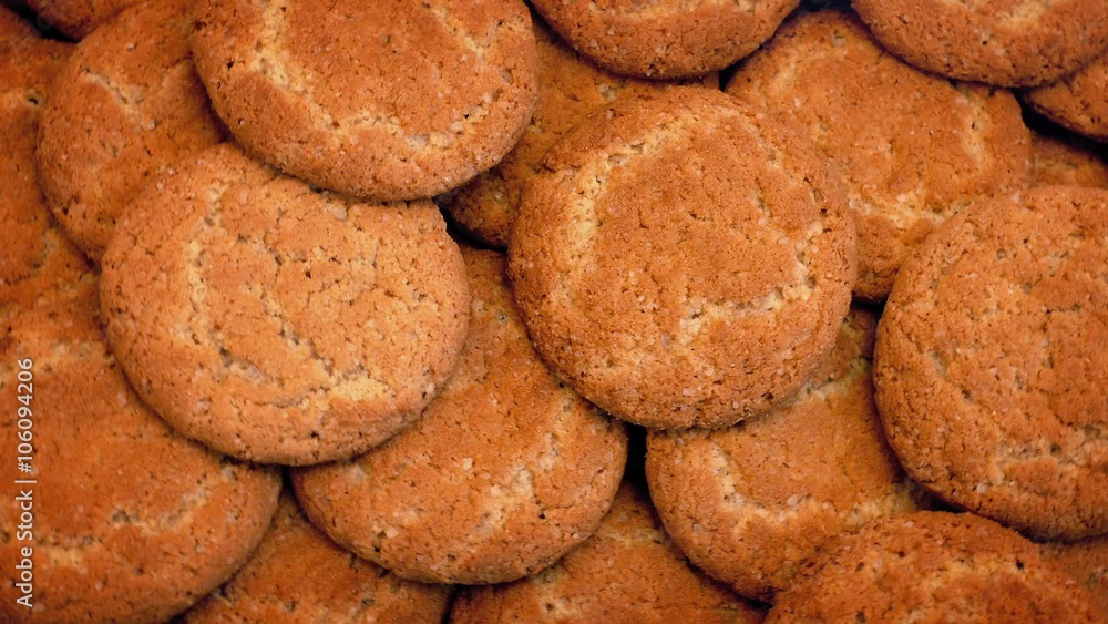 Biscuits Rotating Slowly Biscuits Rotating Slowly