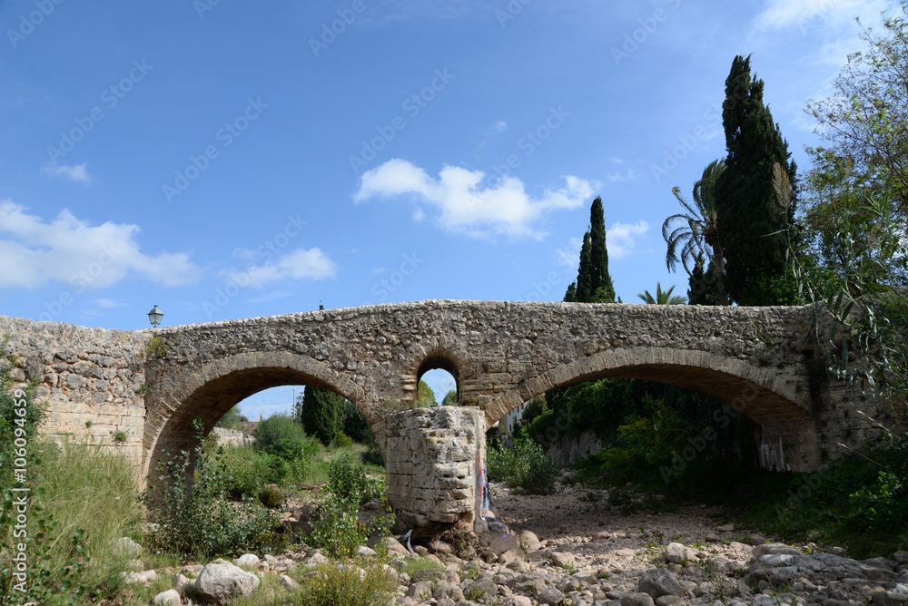 Römerbrücke in Pollenca, Mallorca