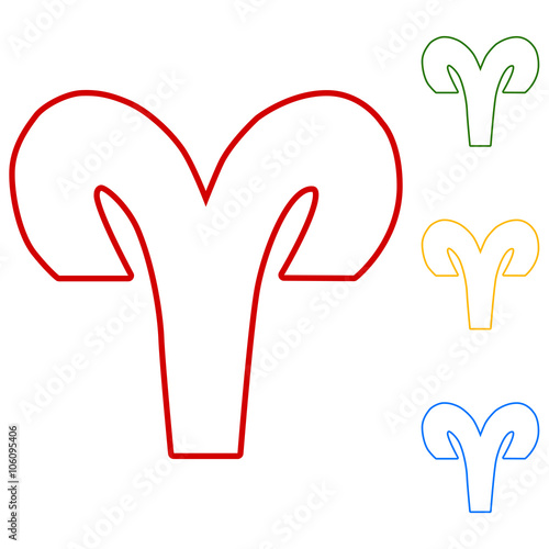 Zodiac sign Aries