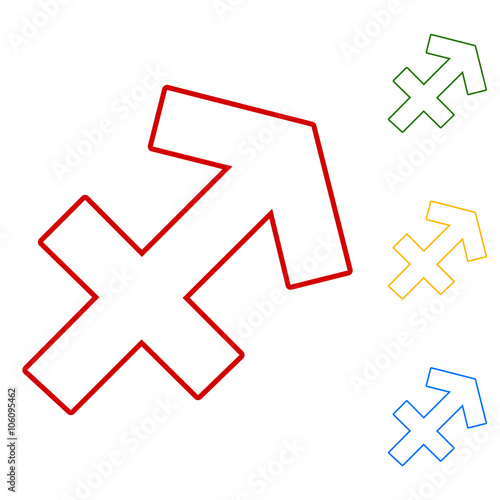 Zodiac sign Sagittarius