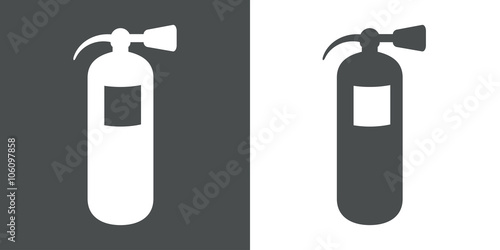 Icono plano extintor #1