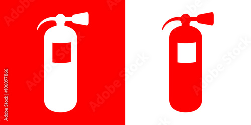 Icono plano extintor #2