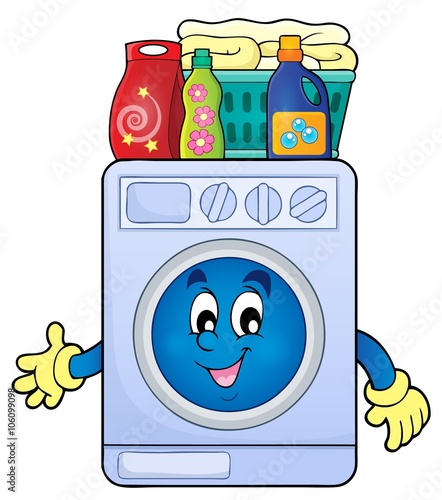 Washing machine theme image 2