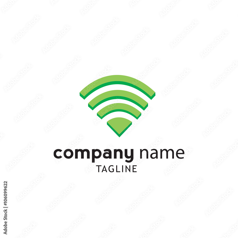 wifi logo icon Vector