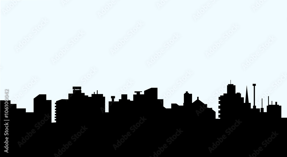 City Skyline - Vector