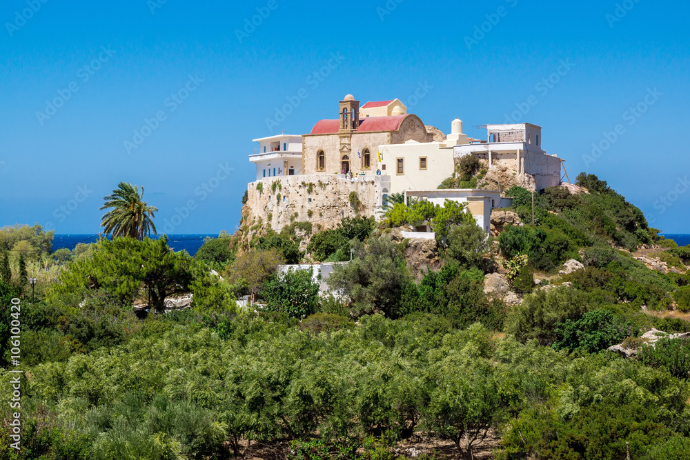 Chryssoskalitissa Monastery on Crete