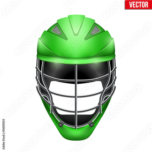 Lacrosse Helmet Front View