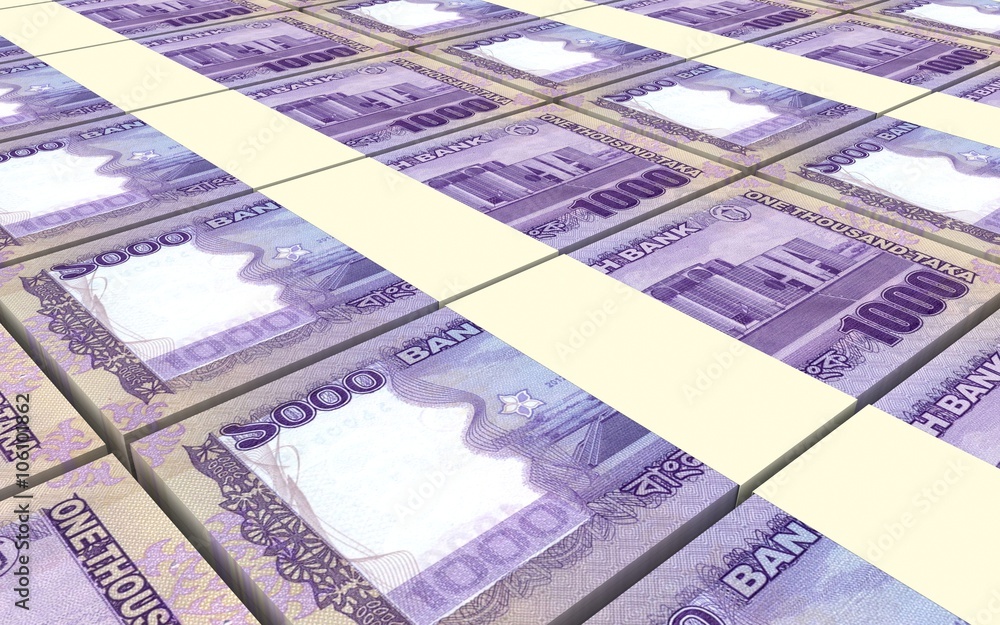 Bangladeshi taka bills stacks background. Computer generated 3D photo rendering Stock Photo | Adobe Stock Bangladeshi taka bills stacks background. Computer generated 3D photo rendering Stock Photo | Adobe Stock