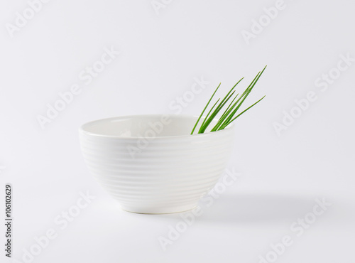 fresh chives leaves